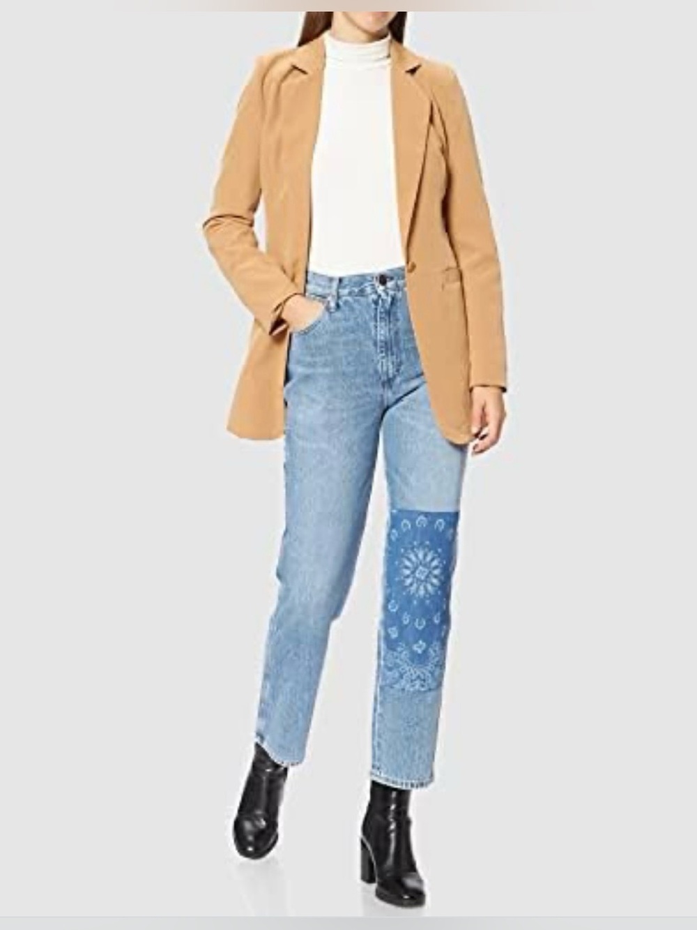 Wrangler Women's Wild West High Rise Straight-Leg Jeans | size 26